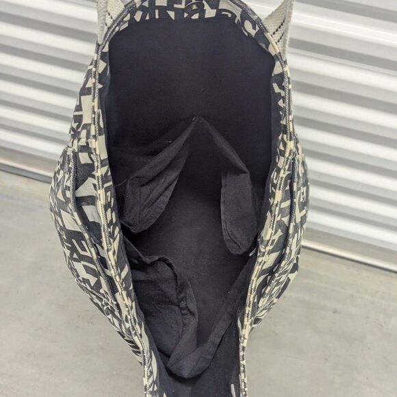 Calvin Klein Large Tote Bag Retro distressed black and white - Picture 7 of 10